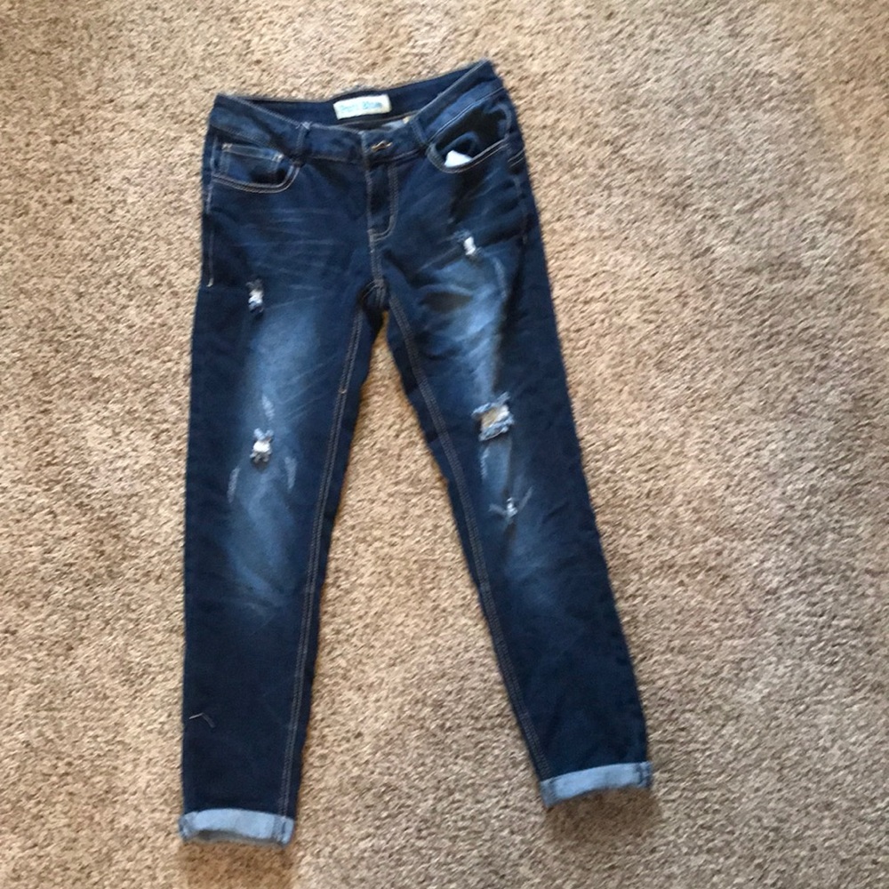 Ripped Skinny Jeggings